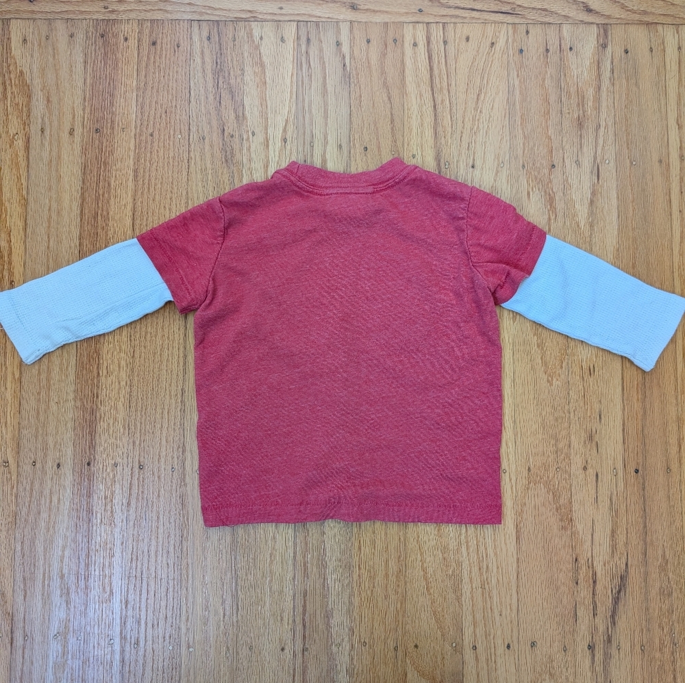 Junk Food Clothing Red Spider Mask Long Sleeve Tee - Picture 2 of 3
